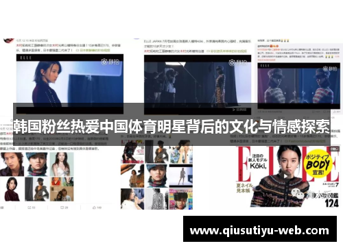 韩国粉丝热爱中国体育明星背后的文化与情感探索